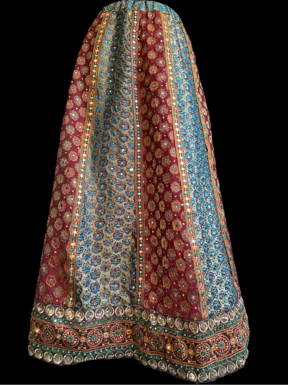 Sparkling Indie Tapestry Skirt